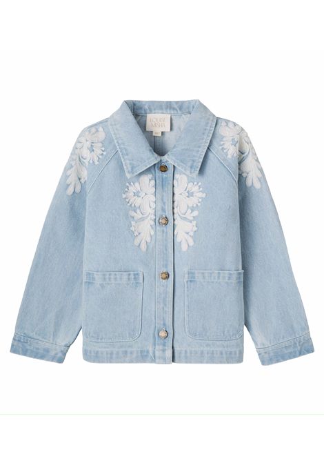 Giubbino con ricamo LOUISE MISHA KIDS | J0283BLEACH